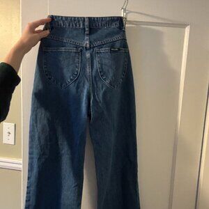 Rolla's high wasted wide leg jeans